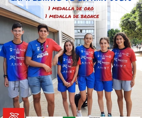 Cooperativa La Palma en el campeonato de España sub18 de aire libre