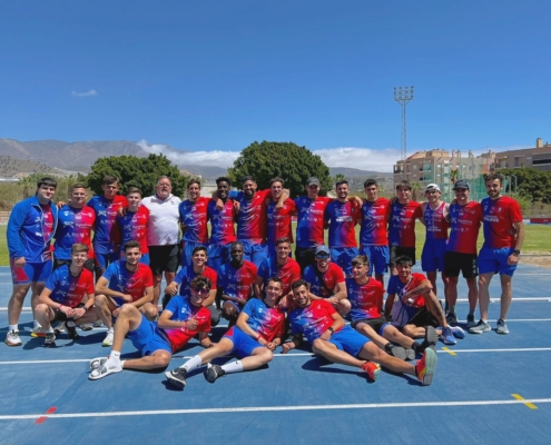 Club atletismo Delsur – Cooperativa La Palma segundos en el primer encuentro de primera división masculina