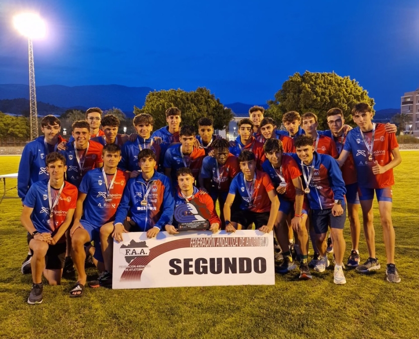 Subcampeones de Andalucía de Clubes sub 20 Aire Libre