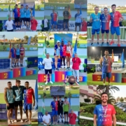 Los atletas absolutos de Club atletismo Delsur – Cooperativa La Palma la “lian” en el andaluz absoluto de aire libre