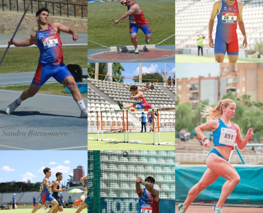 Siete atletas del club atletismo Delsur – Cooperativa La Palma en la lucha por el pódium en el campeonato de España sub23