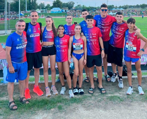 Nueve atletas de Club Atletismo Delsur – Cooperativa La Palma en el campeonato de España sub16 de aire libre