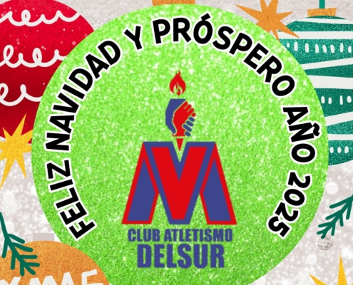 Feliz Navidad. Club Atletismo Delsur