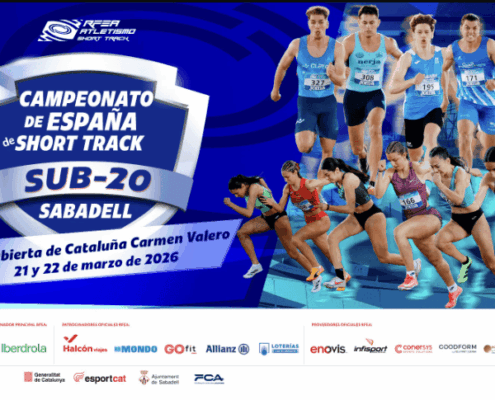 Cuatro Atletas del Club Atletismo Delsur – Cooperativa La Palma competirán en el Campeonato de España sub20 Short Track