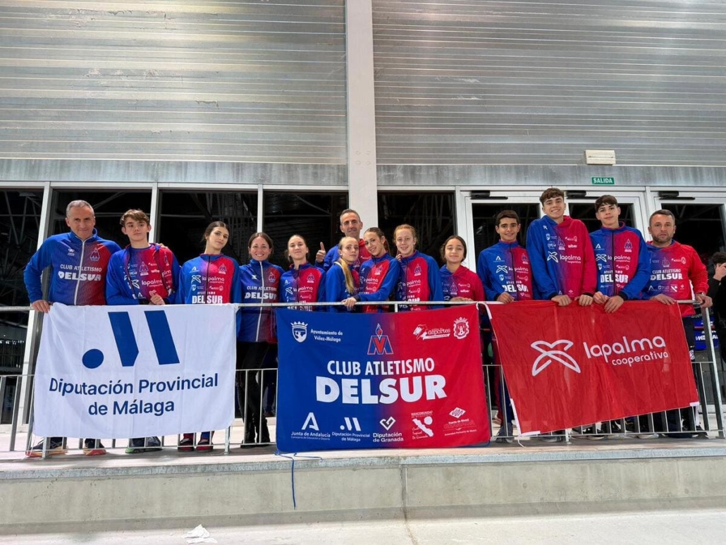 Héctor García atleta del Club Atletismo Delsur – Cooperativa La Palma Campeón de España sub16 Short Track