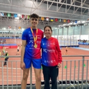 Héctor García atleta del Club Atletismo Delsur – Cooperativa La Palma Campeón de España sub16 Short Track